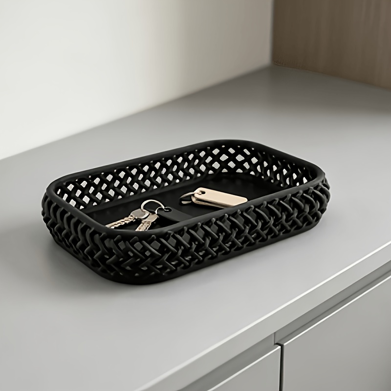 Luxury Hollow Woven Storage Tr - đánh giá và giá Luxury Skincare Organizer