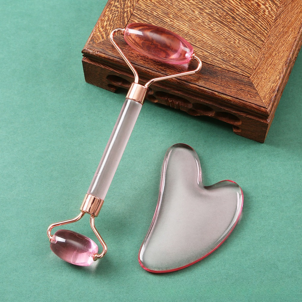 Rose Quartz Facial Massager -  - đánh giá và giá Luxury Rose Skincare