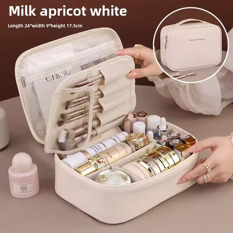 Double Layer Large Capacity Wo - đánh giá và giá Luxury Skincare Organizer