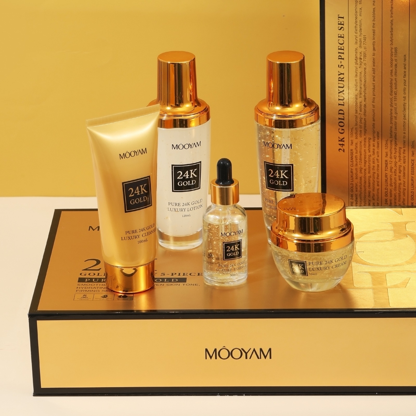 24K Gold LUXURY Moisturizin An - đánh giá và giá Luxury Skincare Line