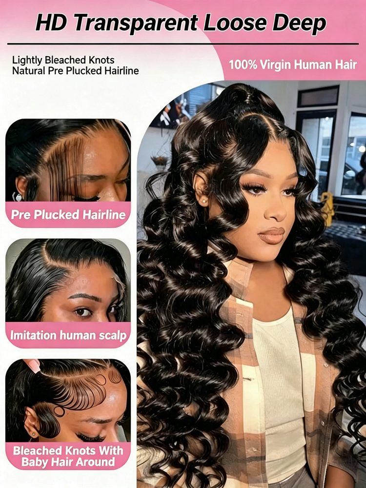 13x6 HD Loose Deep Wave Lace F - đánh giá và giá Luxury Skincare Line